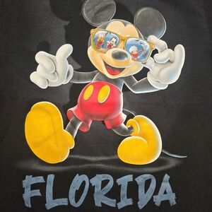 Disneyworld Mickey Mouse FLORIDA Graffic T-Shirt - Kid's Size S (6/7)